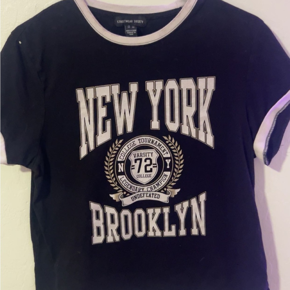 Black shirt for any casual hang out